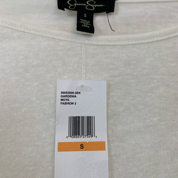 Jessica Simpson Moya Short Sleeve Blouse Size S - Picture 9 of 12